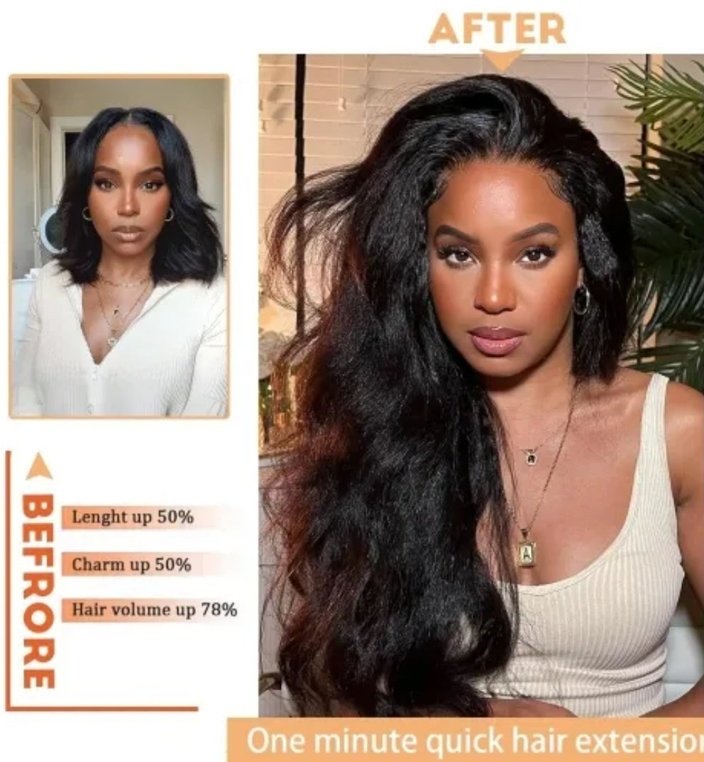 Clip-In Loose Wave Hair Extension Bundles