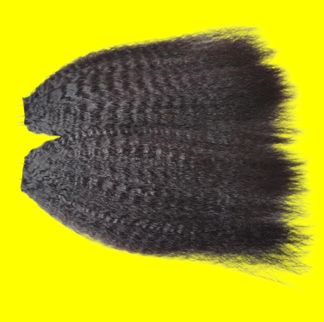 Kinky Straight Tape-In Extensions