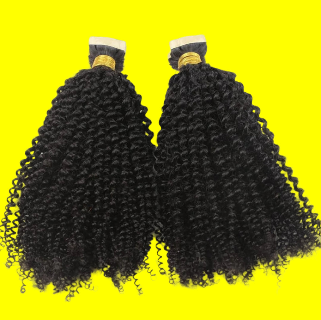 Kinky Curly Tape-In Extensions