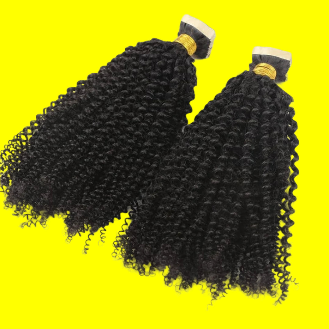 Kinky Curly Tape-In Extensions