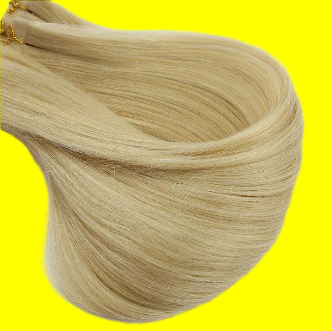 613 Blonde Straight Tape-In Extensions