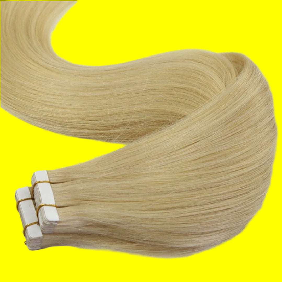 613 Blonde Straight Tape-In Extensions