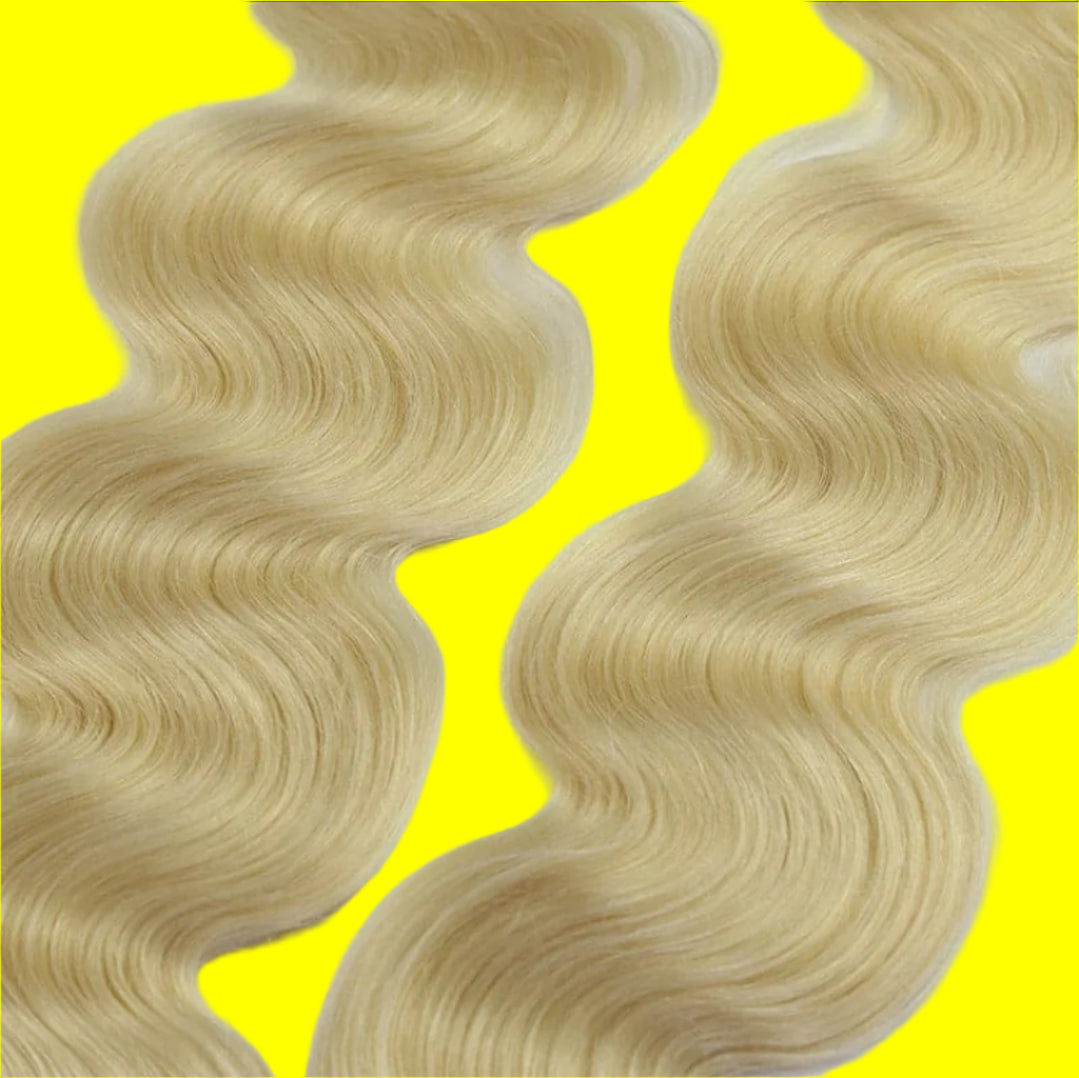 613 Blonde Body Wave Tape-In Extensions