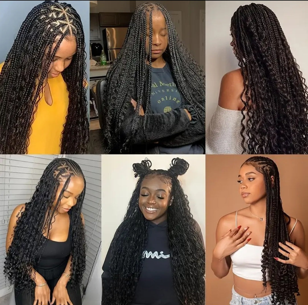 Deep Wave Bulk Hair for Braiding