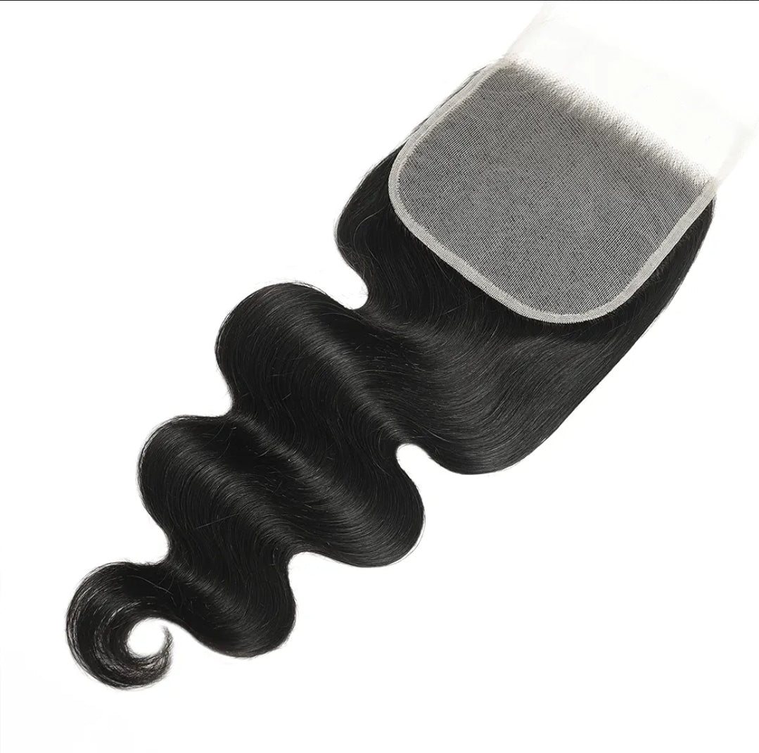 Top Grade Body Wave 5x5 Transparent Lace Closure