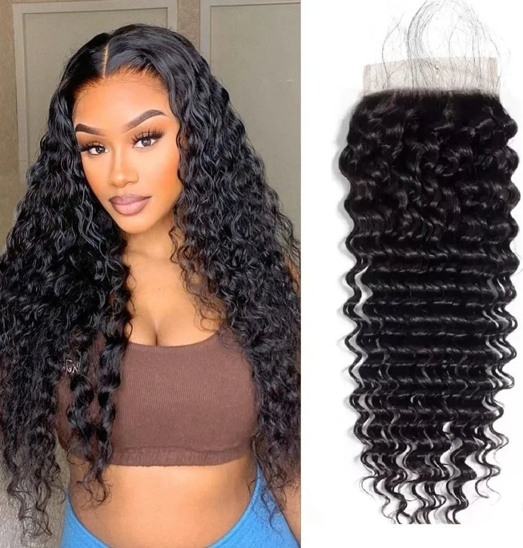 Top Grade Deep Wave 5x5 HD Lace Closure