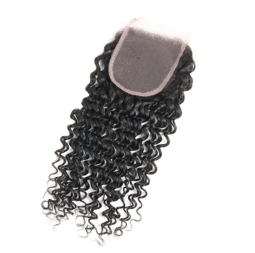 12A Jerry Curl 4x4 HD Lace Closure