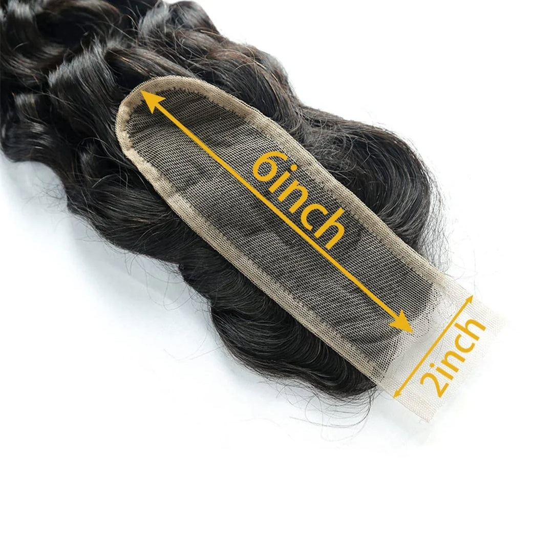 12A Water Wave 2x6 HD Lace Closure