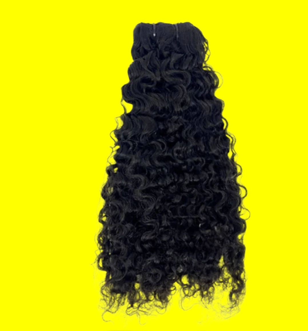 Raw Indian Deep Curl Hair Extensions
