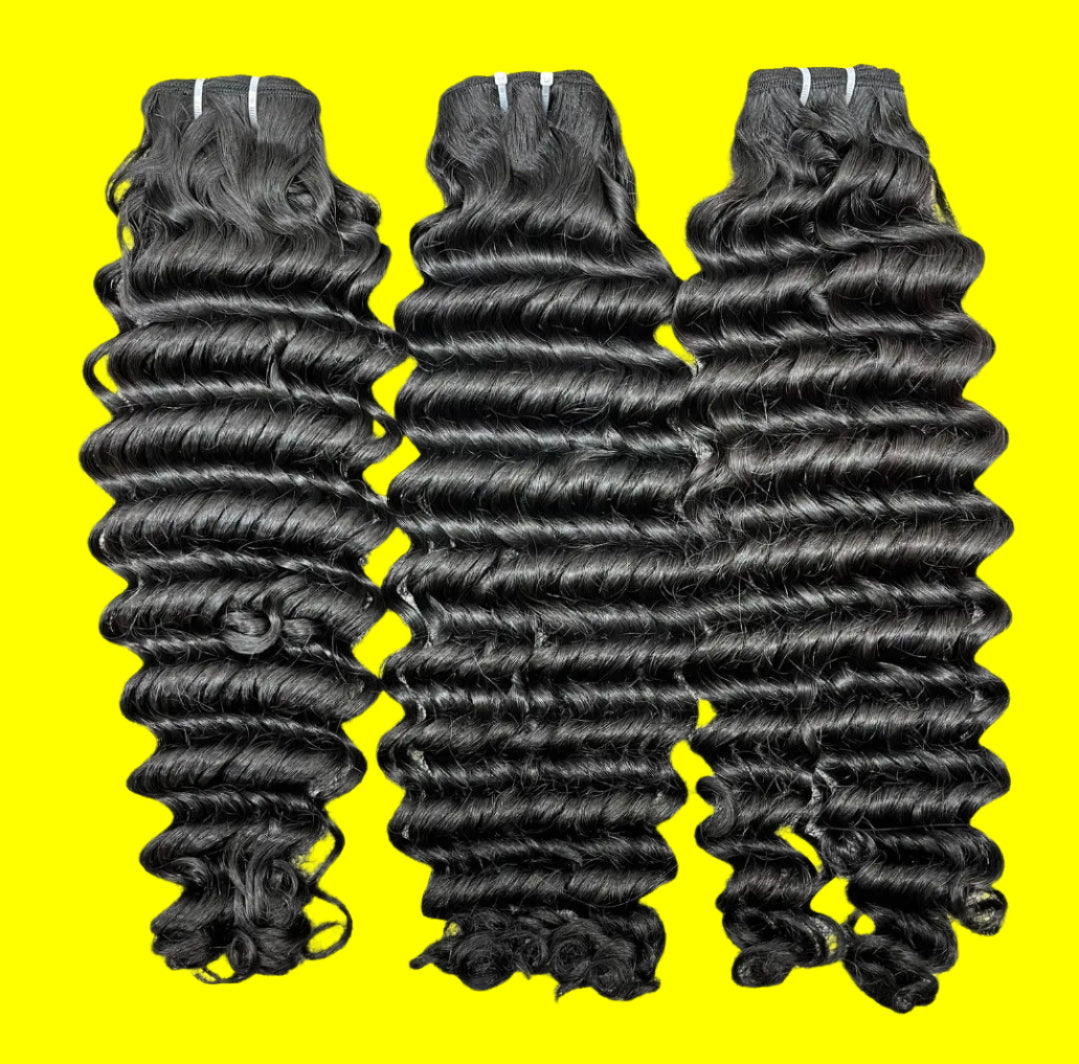 Raw Thai Deep Wave Hair Extensions