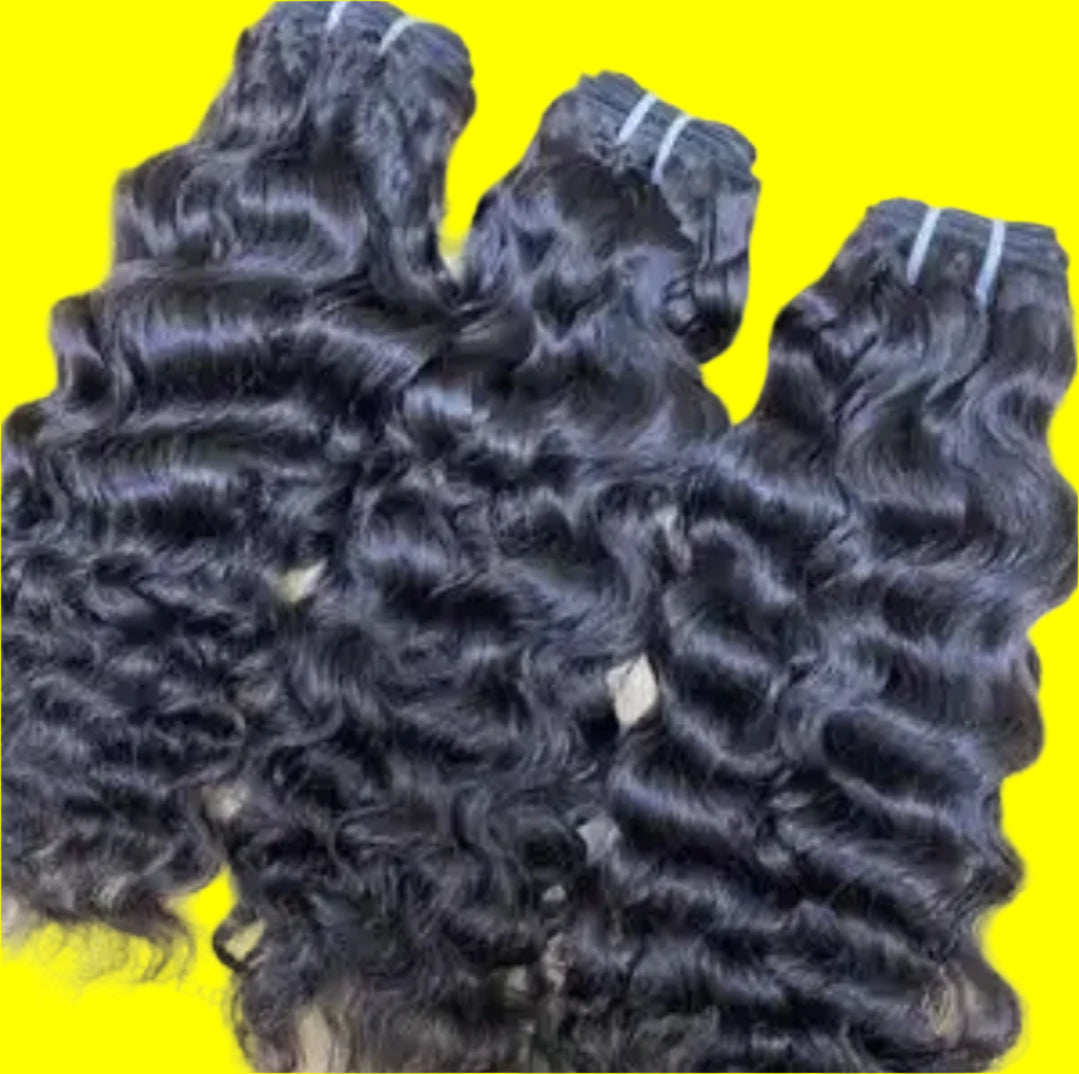 Raw Thai Burmese Curly Hair Extensions