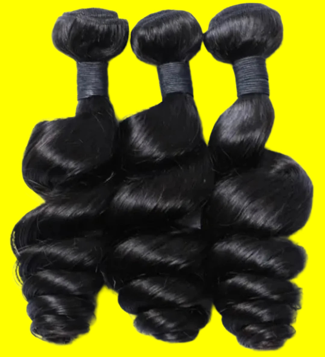 Raw Peruvian Loose Wave Hair Extensions
