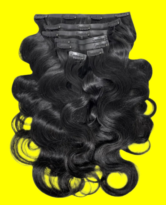 Clip-In Body Wave Hair Extension Bundles