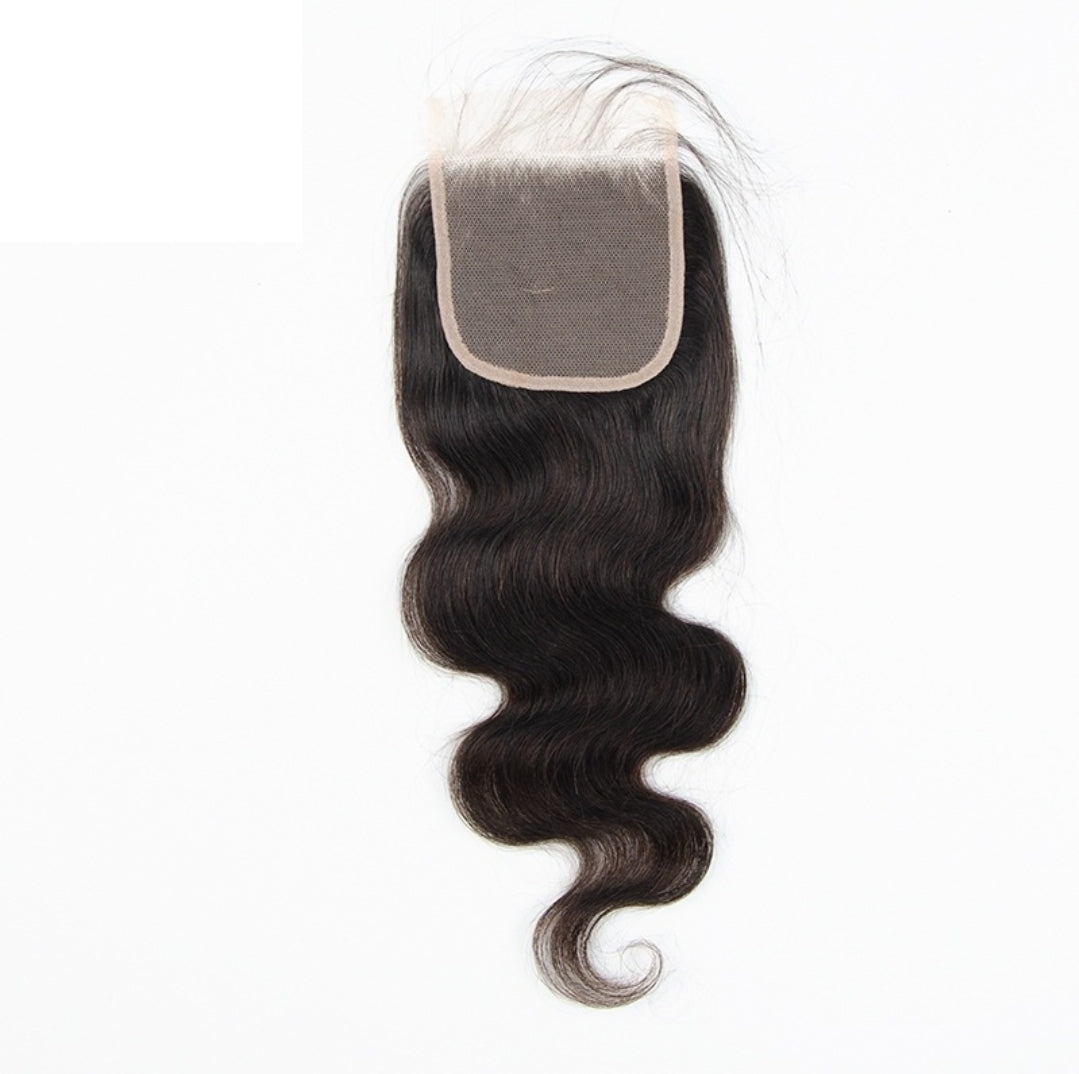 5A Body Wave 4x4 Transparent Lace Closure