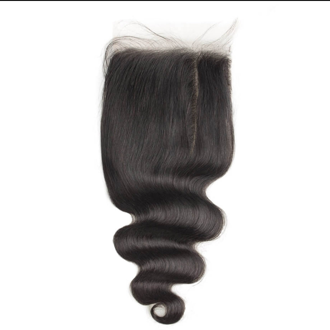 5A Body Wave 4x4 Transparent Lace Closure