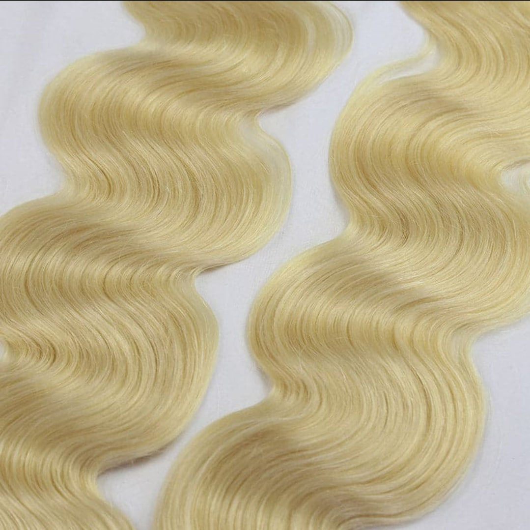 613 Blonde Body Wave Tape-In Extensions