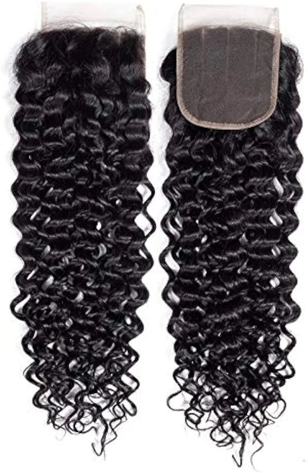 Top Grade Jerry Curly 4x4 Transparent Lace Closure