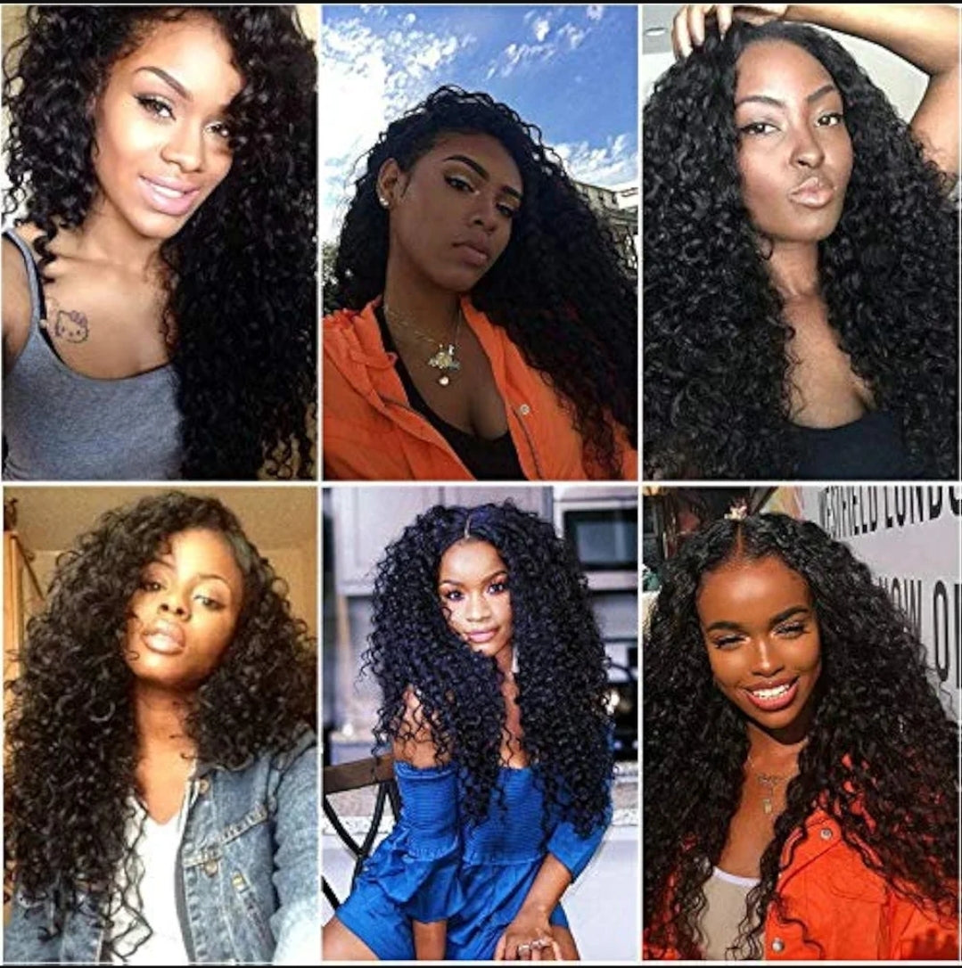 Top Grade Jerry Curly 4x4 Transparent Lace Closure