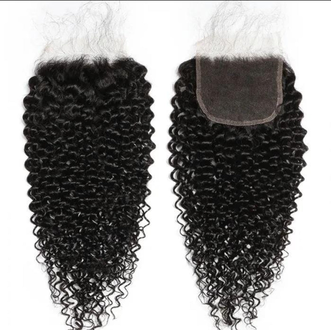 Top Grade Jerry Curl 5x5 HD Lace Closure