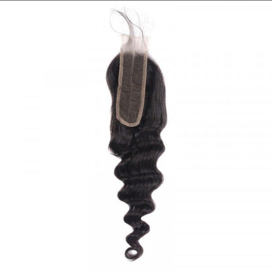 12A Loose Wave 2x6 Transparent Lace Closure