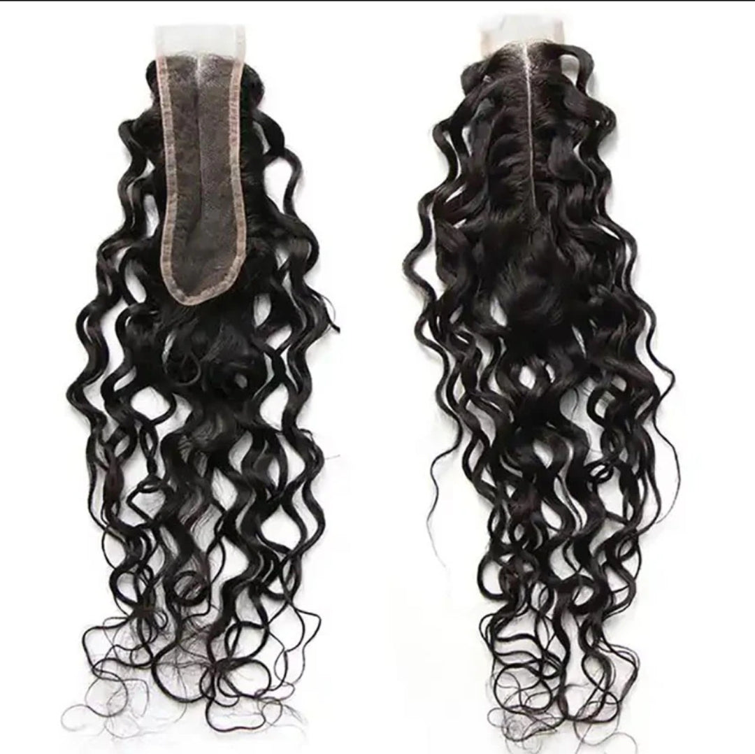 12A Water Wave 2x6 Transparent Lace Closure