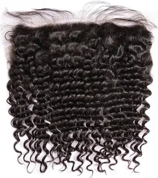 12A Burmese Curly 13x4 Transparent Lace Frontal