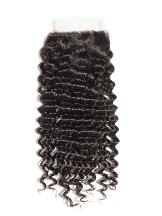 12A Tight Curl 4x4 HD Lace Closure