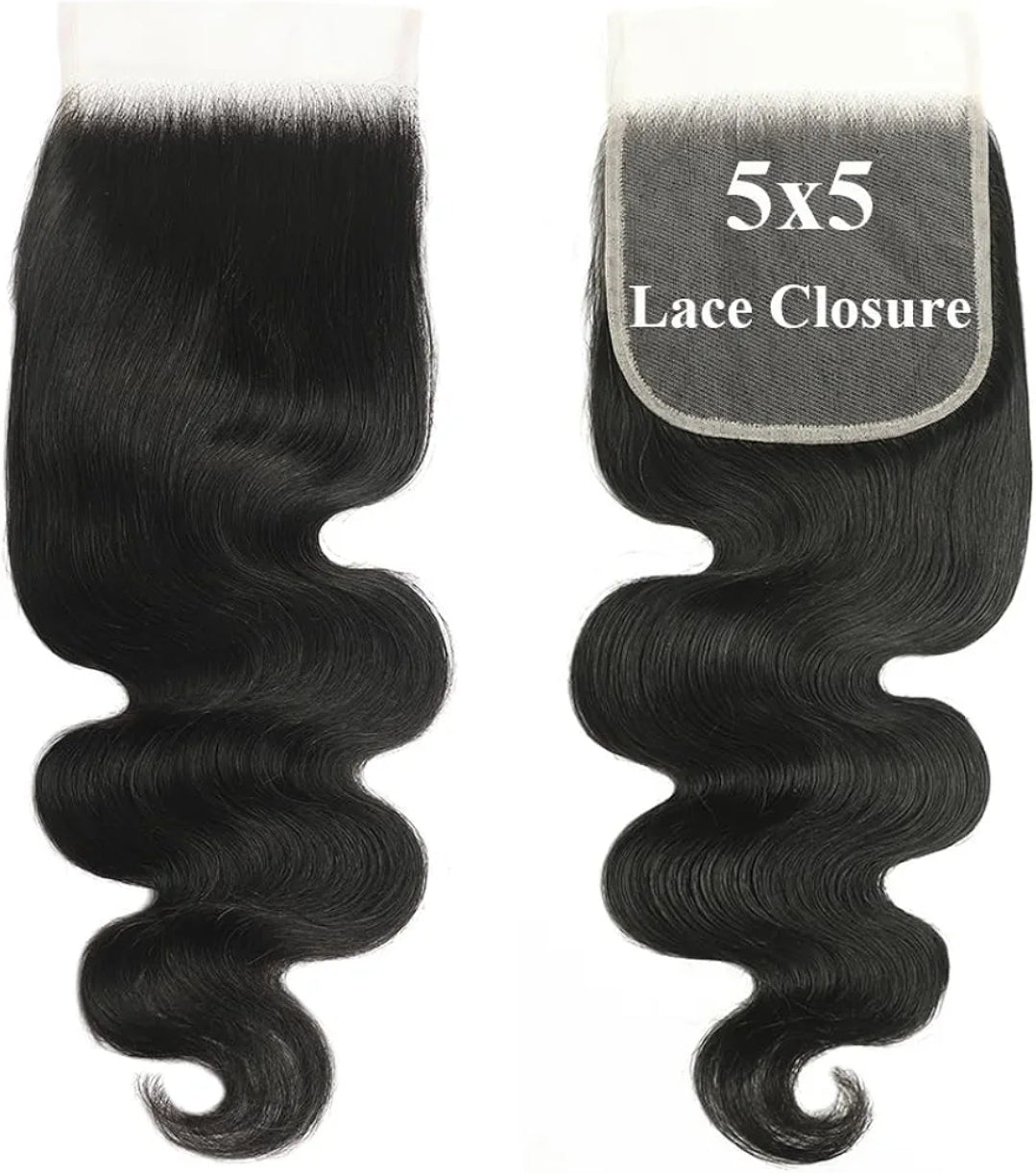 12A Body Wave 5x5 HD Lace Closure