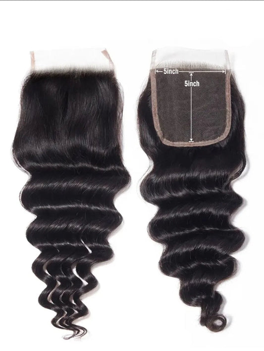 12A Loose Wave 5x5 HD Lace Closure