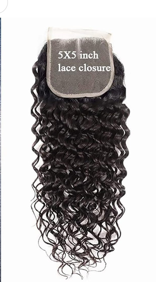 12A Water Wave 5x5 HD Lace Closure