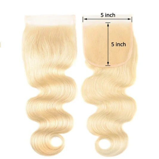 12A 613 Body Wave 5x5 HD Lace Closure