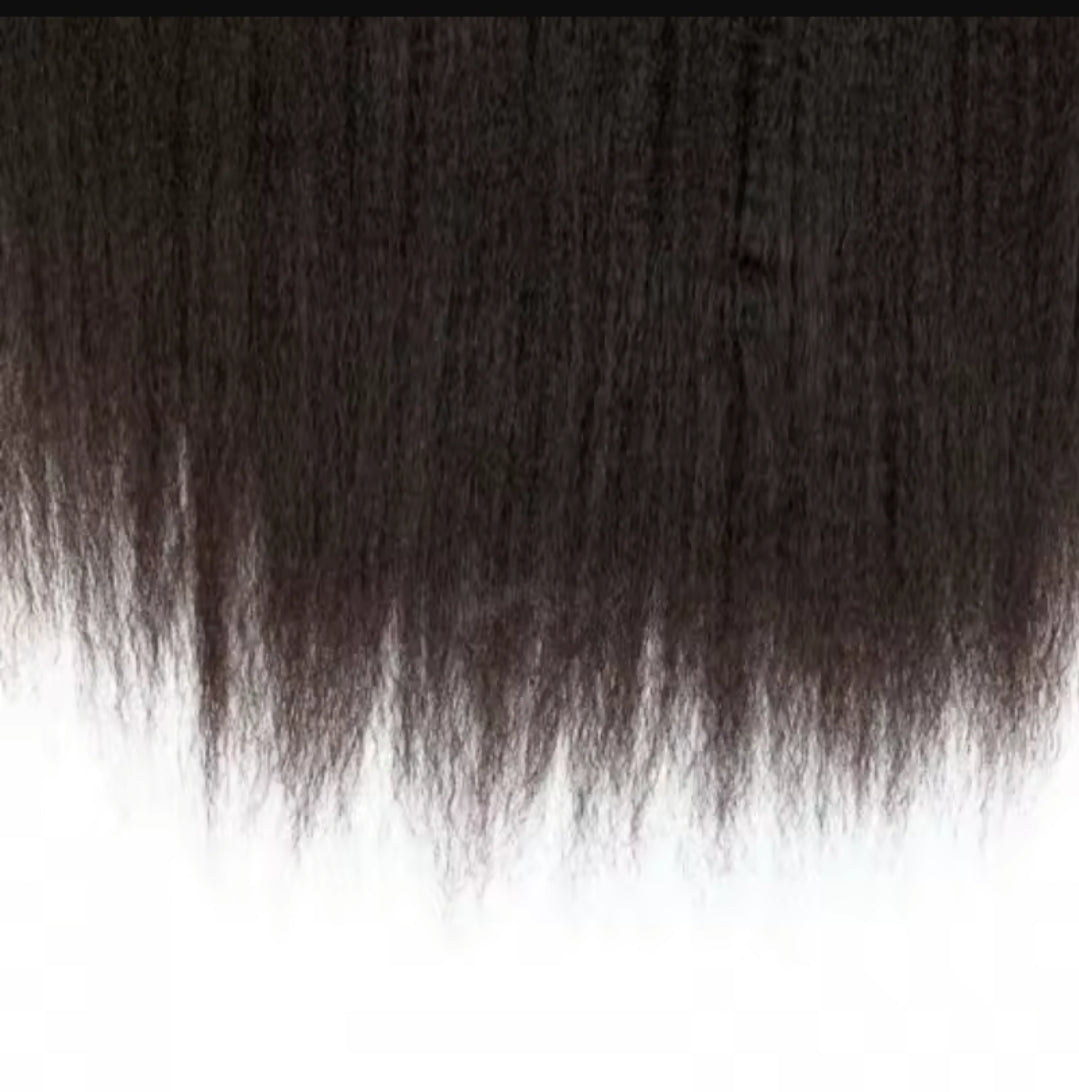 12A Kinky Straight 13x6 HD Lace Frontal