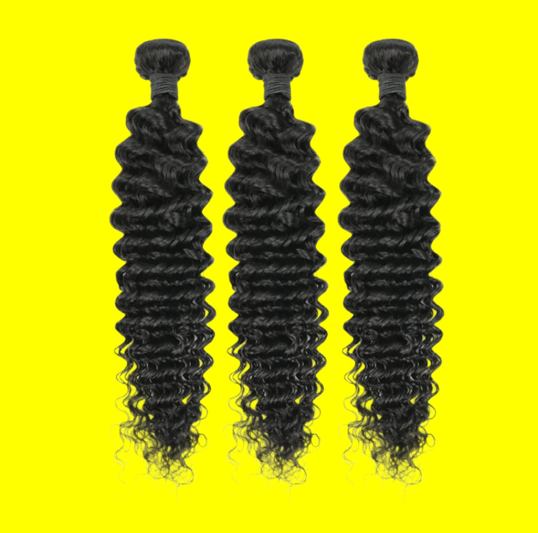 Raw Peruvian Deep Wave Hair Extensions